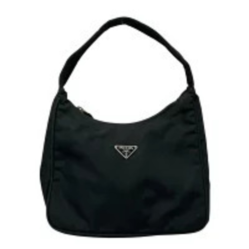 Prada Tessuto Shoulder Bag Black